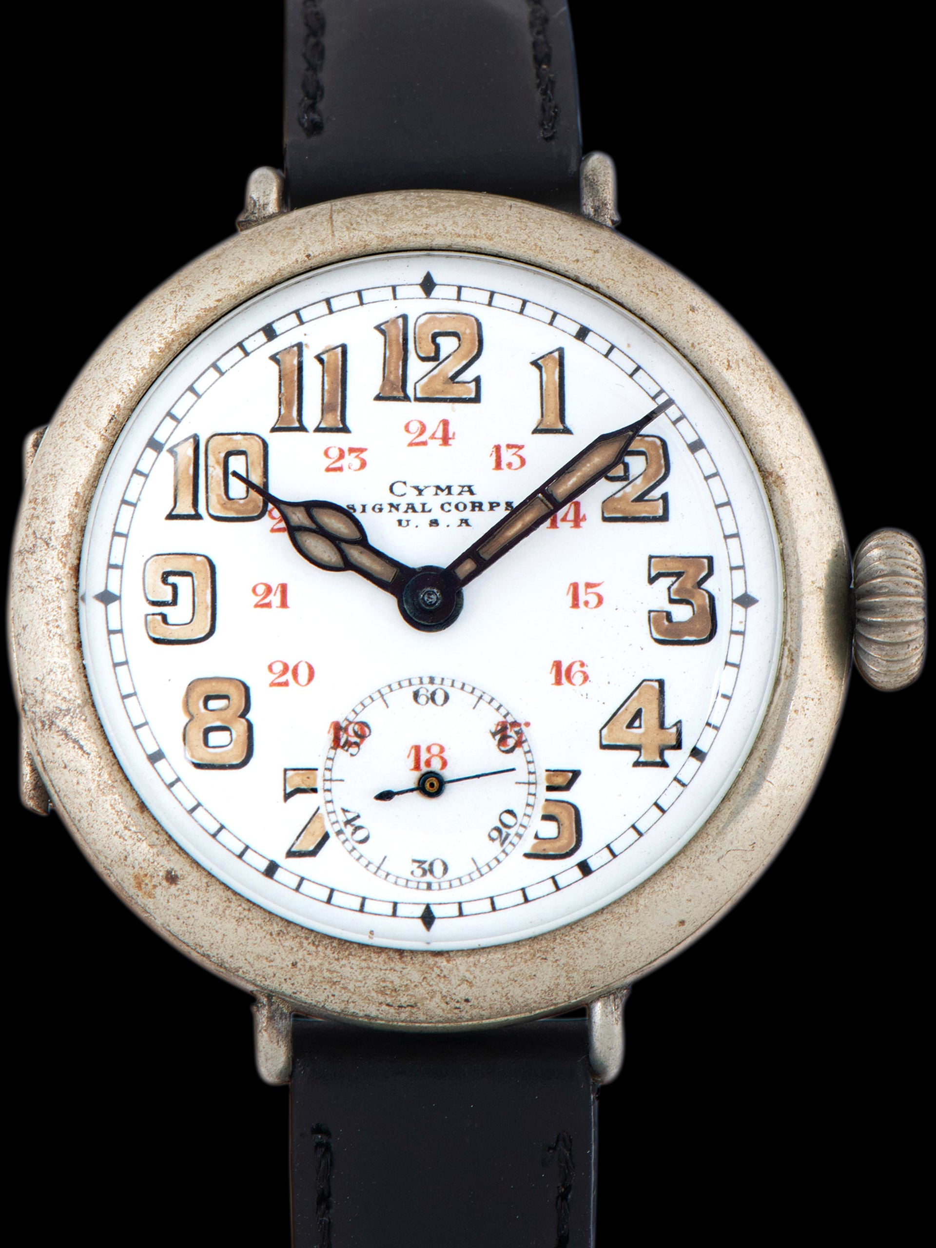 1916 Cyma "Signal Corps. USA" Military Trench Watch