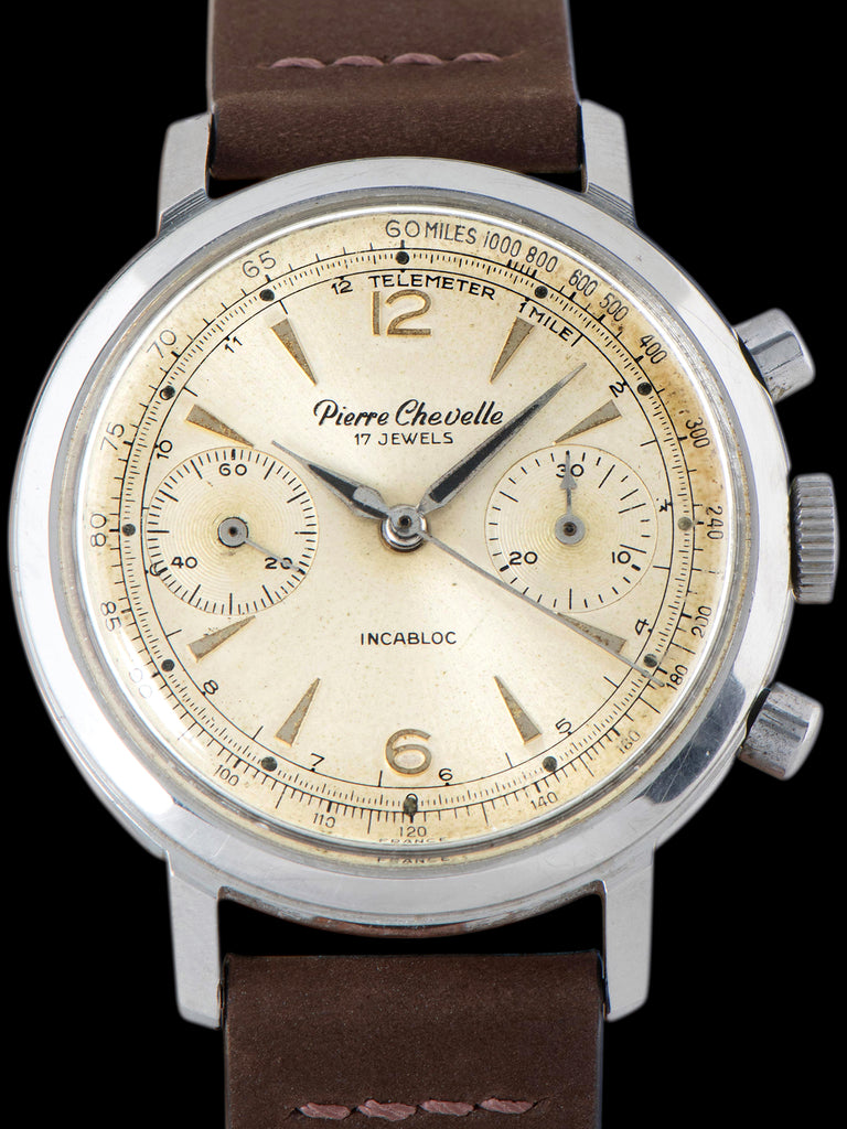 1950s Pierre Chevelle Chronograph 'Venus Cal. 188'