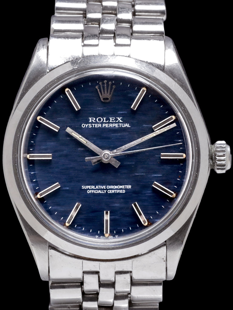 1969 Rolex Oyster-Perpetual (Ref. 1002) Blue Mosaic Dial