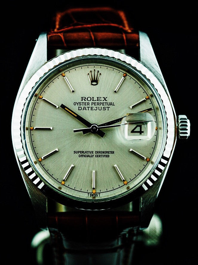 1977 Rolex Datejust (ref.16014) Silver Dial