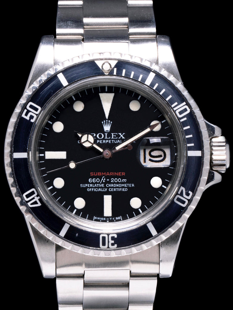 1972 Rolex Red Submariner (Ref. 1680) Mk. V