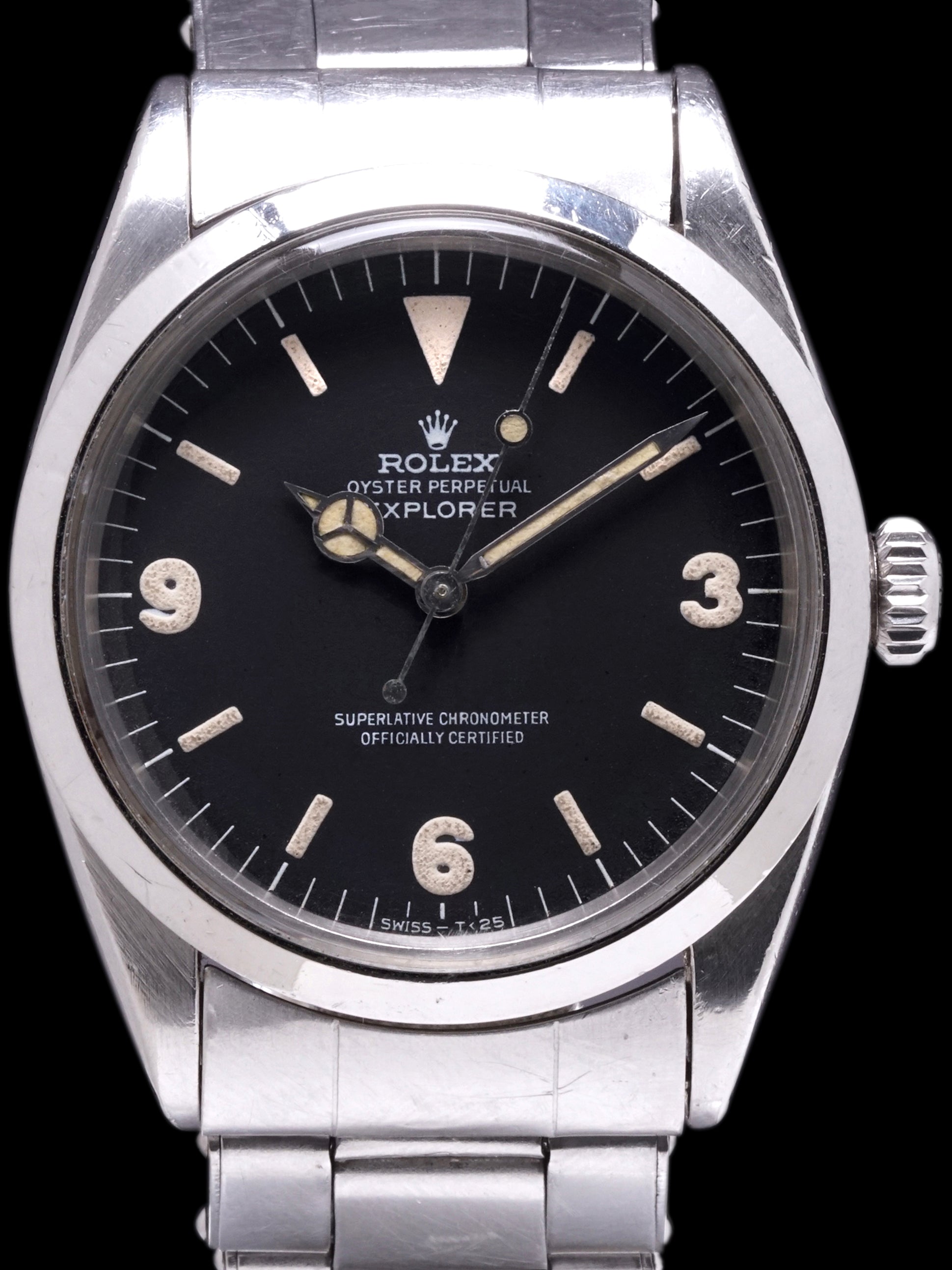 1967 Rolex Explorer I (Ref. 1016) Mk. I "Fat Font"