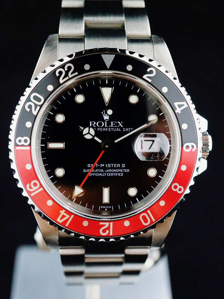 1998 Rolex GMT Master II Ref. 16710 "Coke Insert"