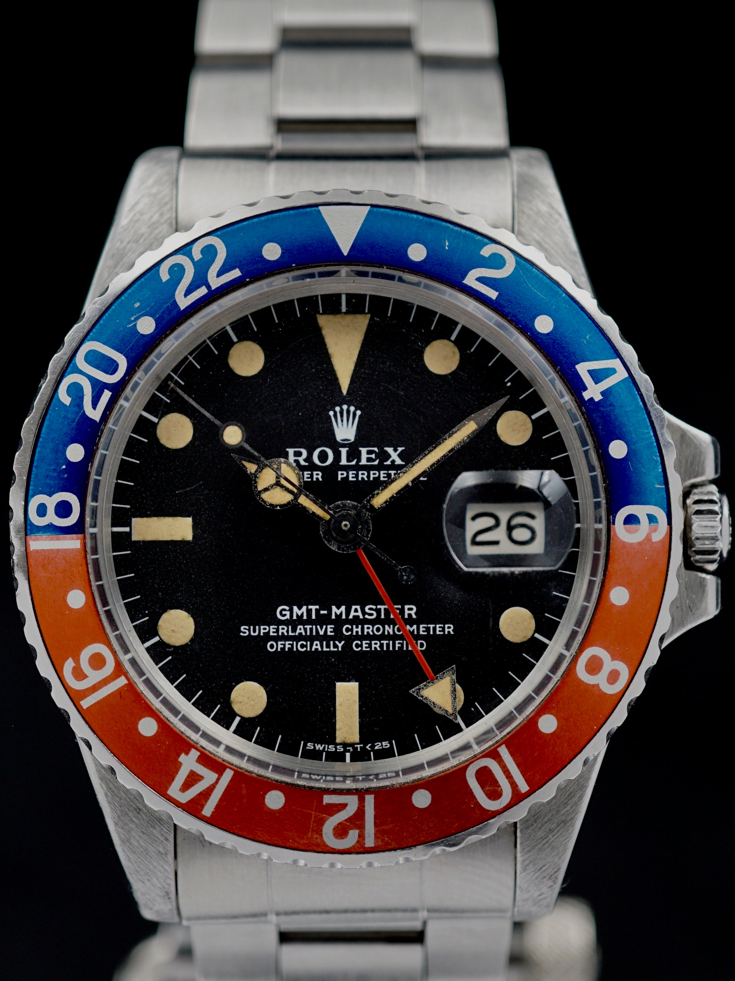 1971 Rolex GMT Master (Ref. 1675) Mk 2 "Custard Dial"