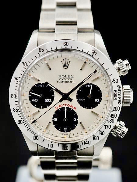 1979 Rolex Daytona 6265 Silver Big Red Daytona Dial