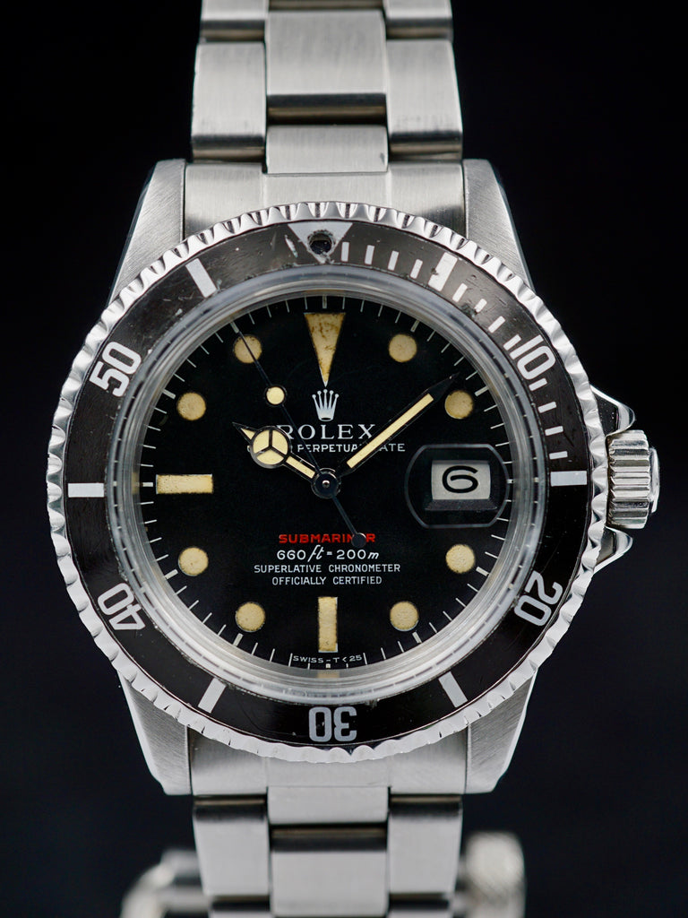 1973 Rolex Red Submariner Ref. 1680. IV Dial 