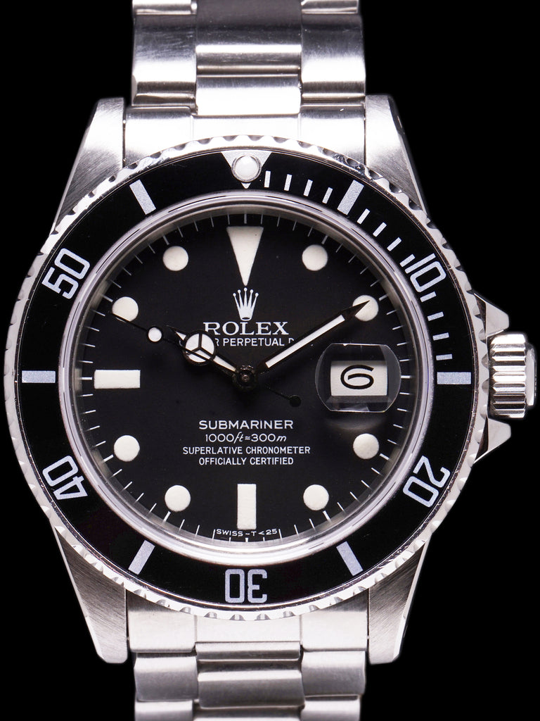 1982 Rolex Submariner (Ref.16800) Matte Dial