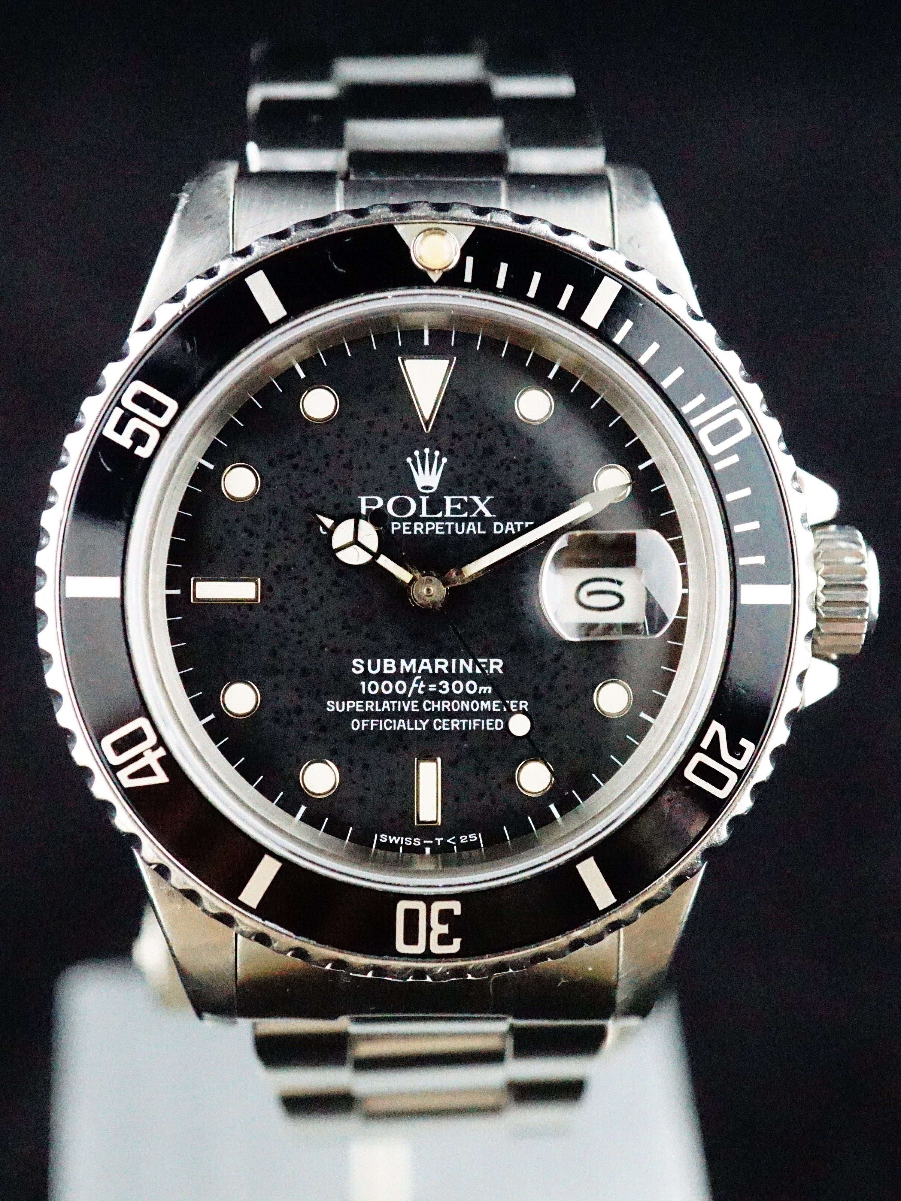 1988 Rolex Submariner (Ref.168000) Rare Transitional Model