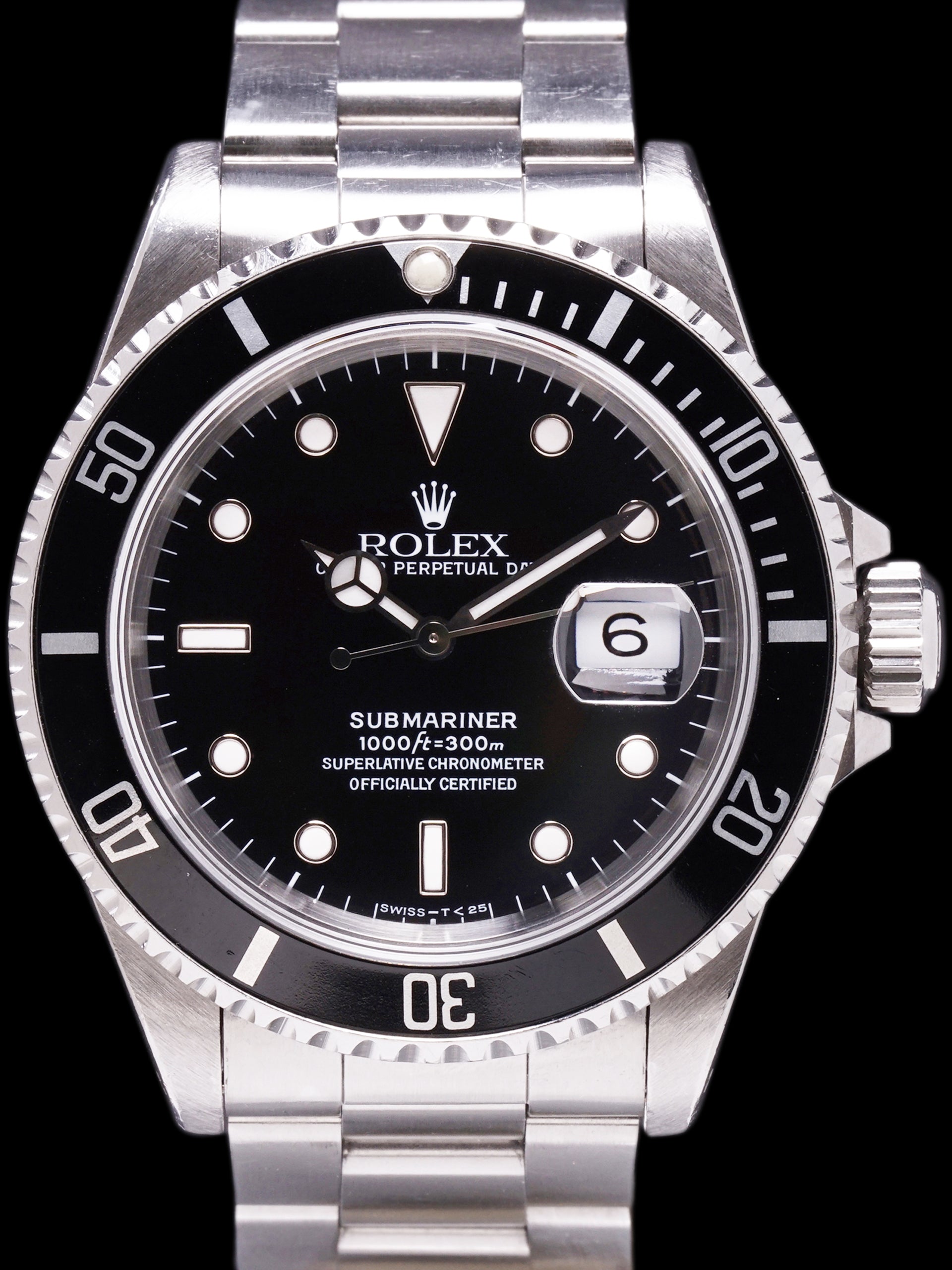 *Unpolished* 1994 Rolex Submariner (Ref. 16610)