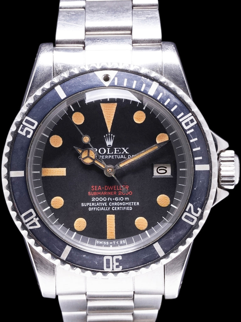 1975 Rolex Double Red Sea-Dweller (Ref. 1665) Mk. III "Pumpkin"