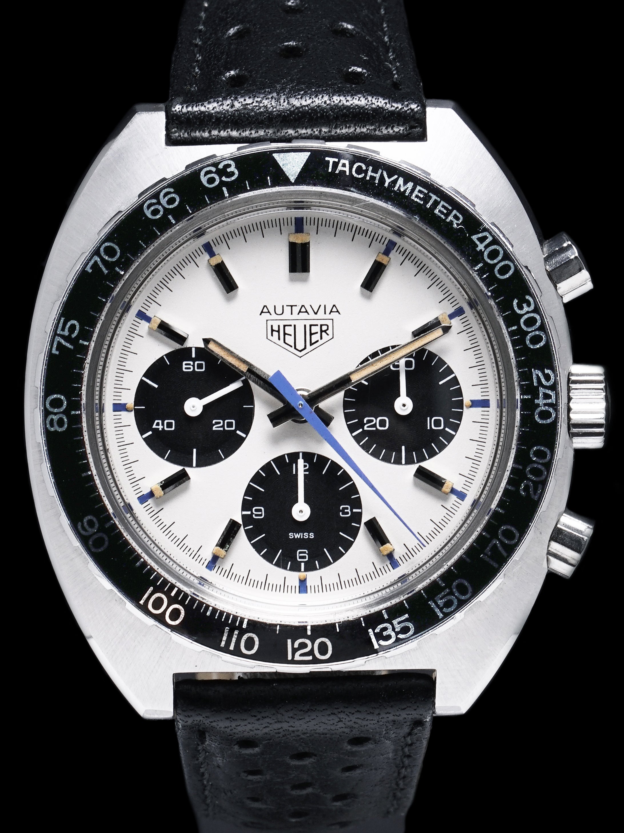 1972 Heuer Autavia (Ref. 73663) "Jo Siffert Colors"