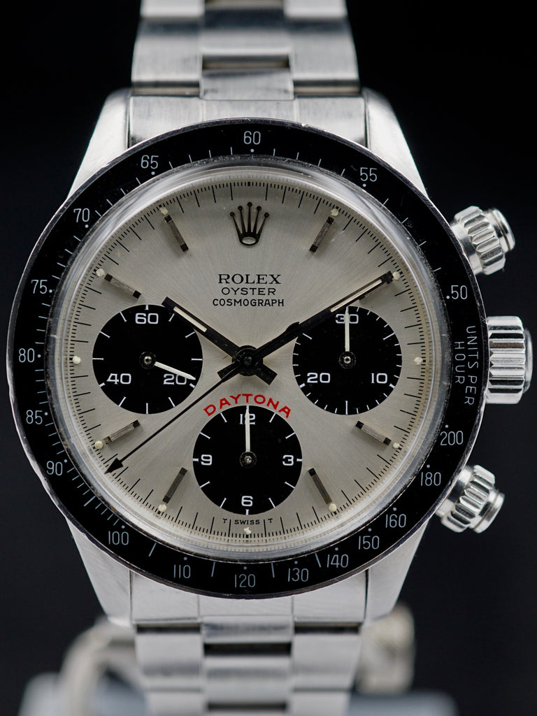 1982 Rolex Daytona 6263 Silver Big Red Daytona Dial