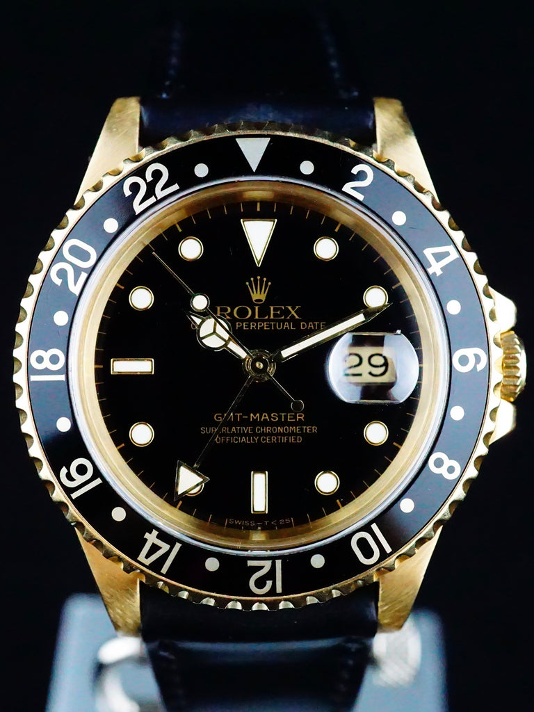 1988 Rolex GMT Master 18k YG Ref. (16718)