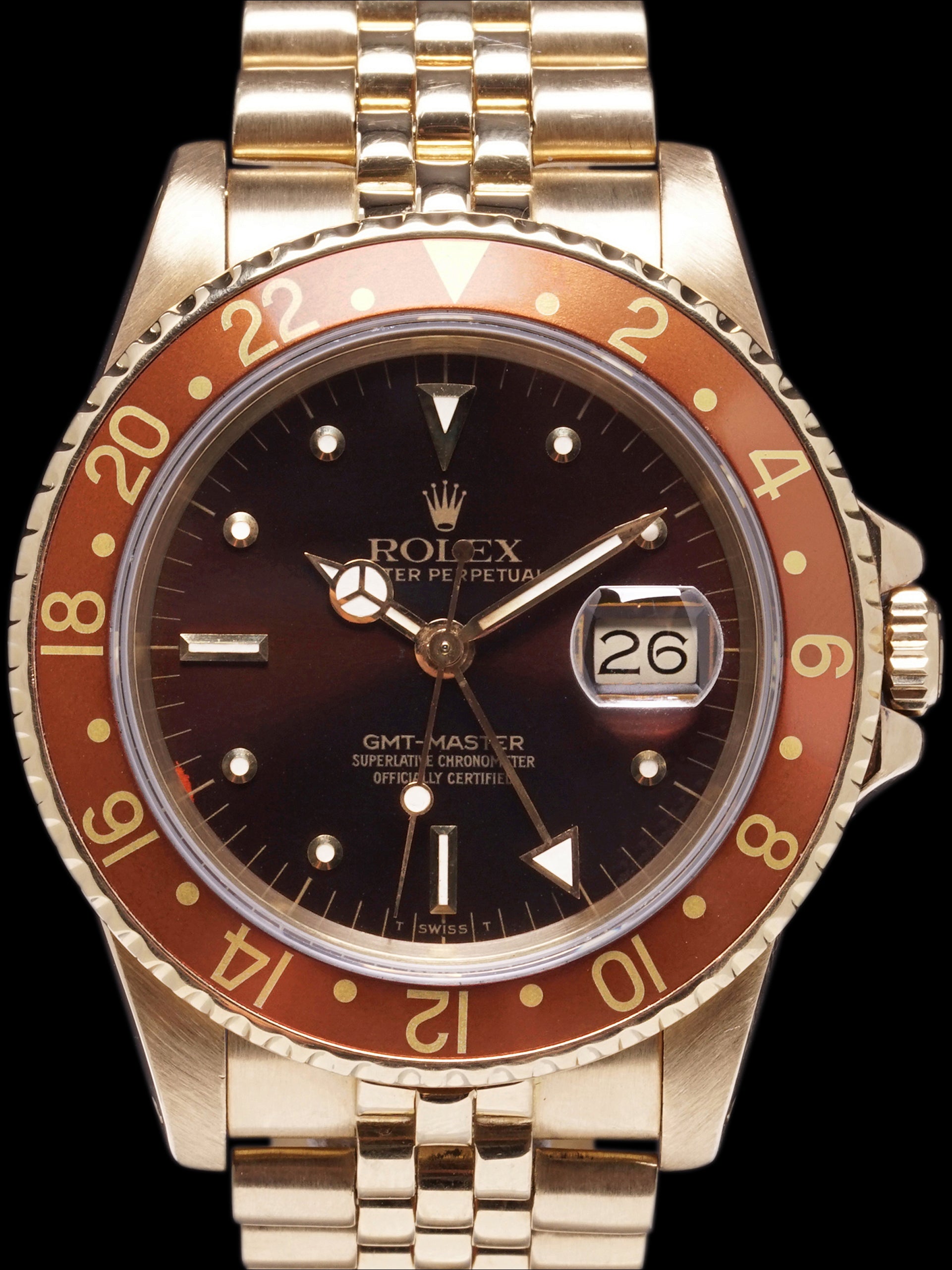 1984 Rolex GMT-Master (Ref. 16758) 18k YG