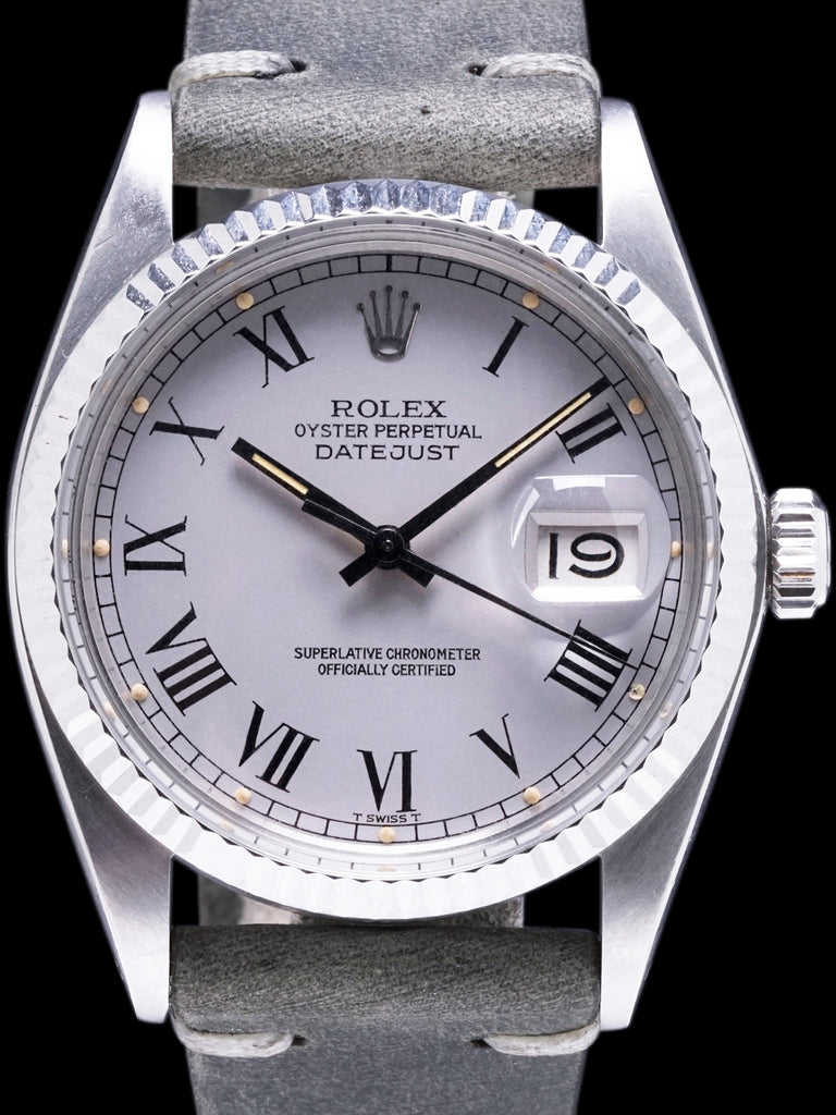 1985 Rolex Datejust (Ref. 16014) Grey "Buckley Dial"