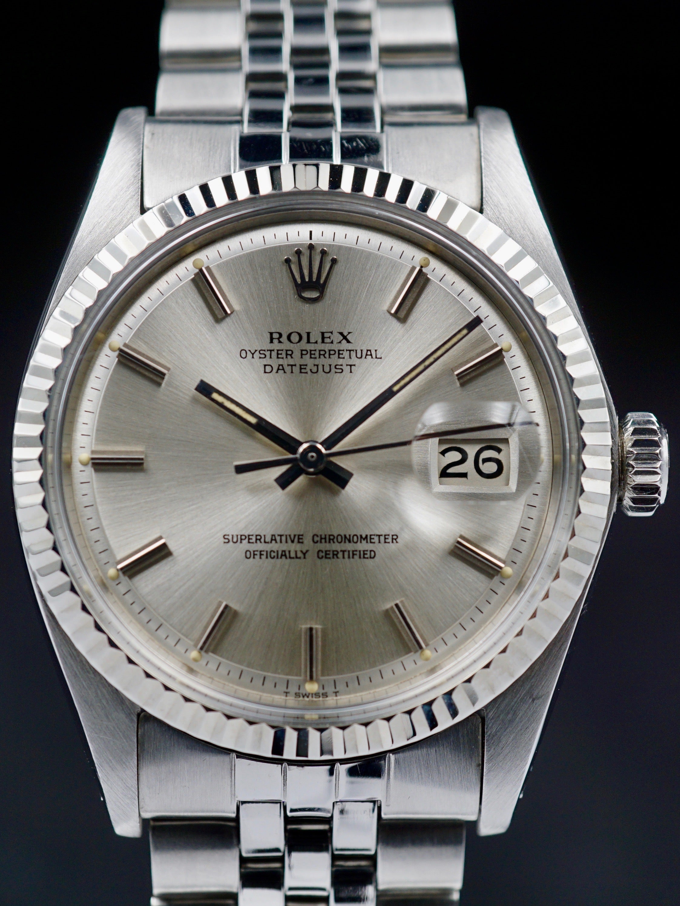 1969 Rolex Datejust (ref.1601) Silver Dial