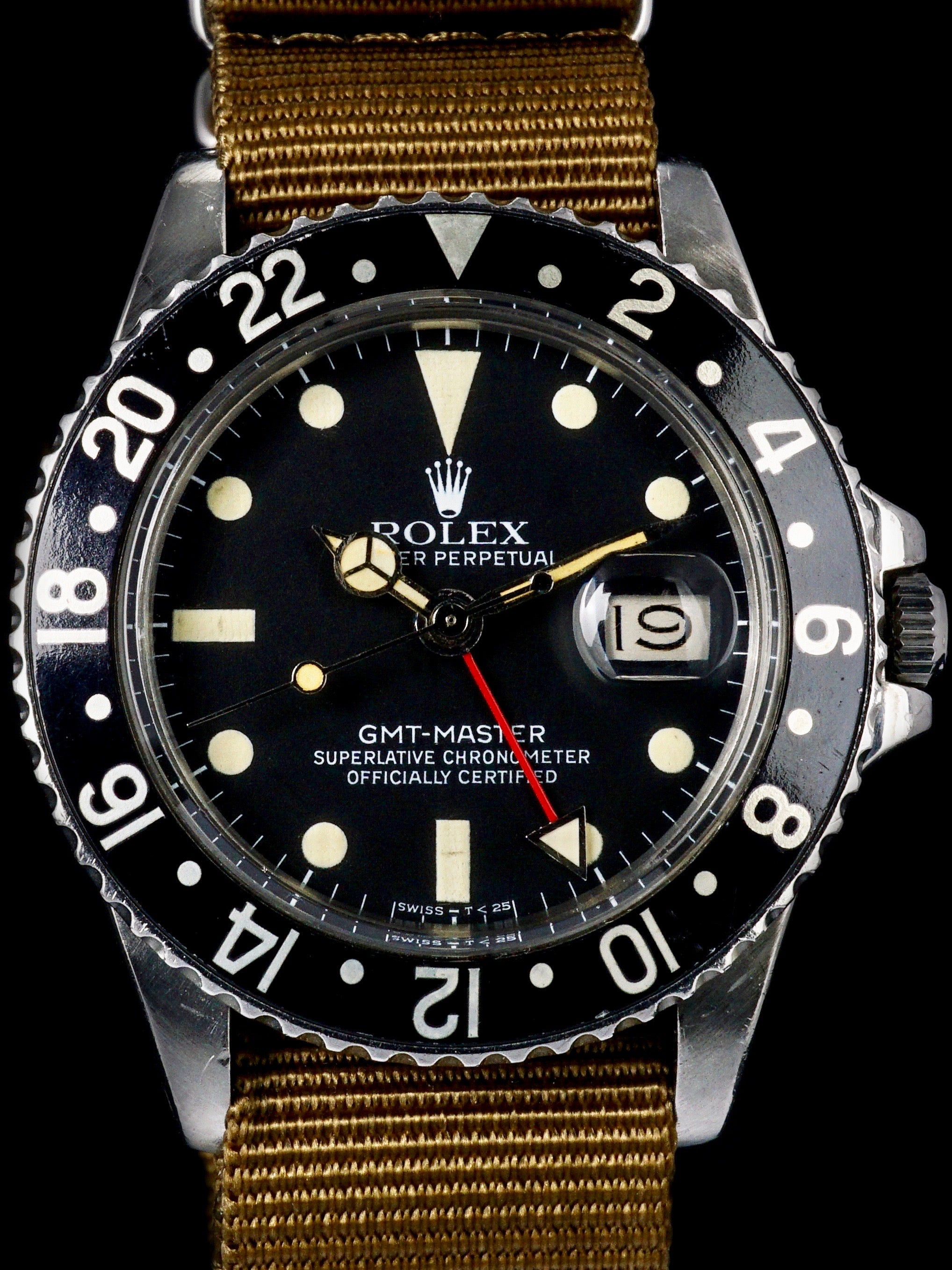 1978 Rolex GMT-Master (Ref. 1675) Mk. IV