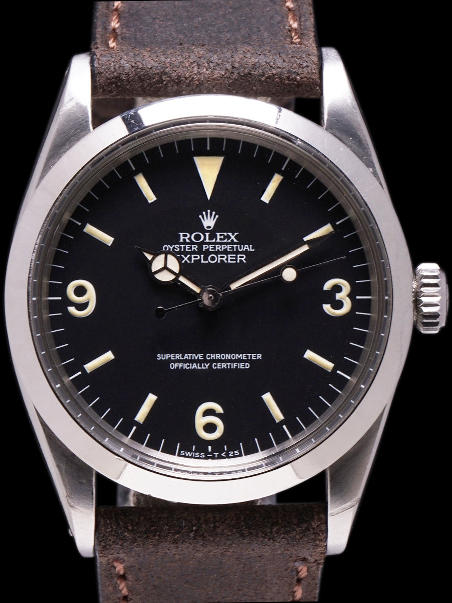 1967 Rolex Explorer I (Ref. 1016) "Tritium Service Dial"