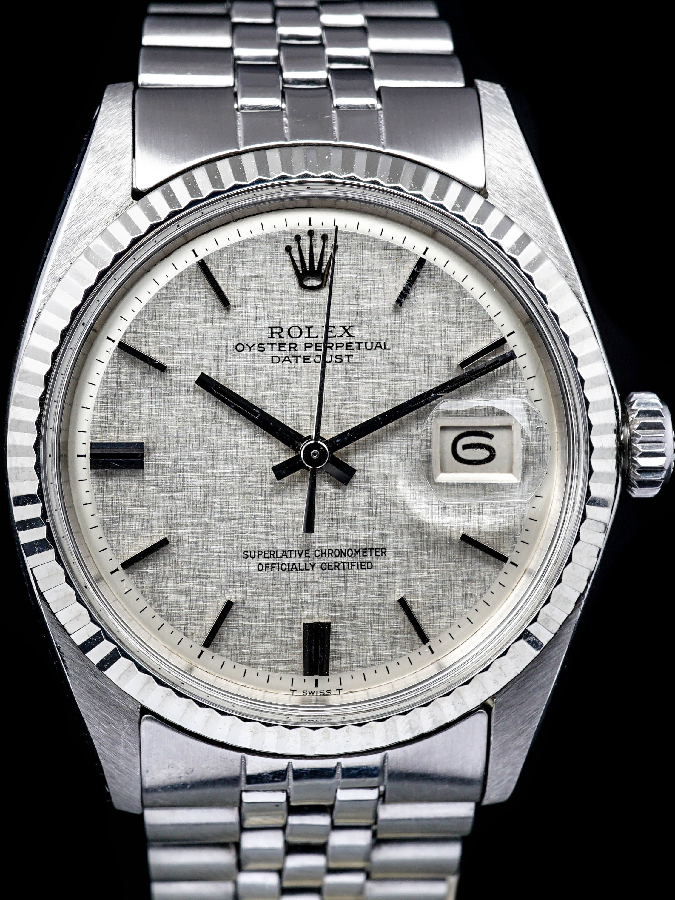 1970 Rolex Datejust (Ref. 1601) "Linen Dial”