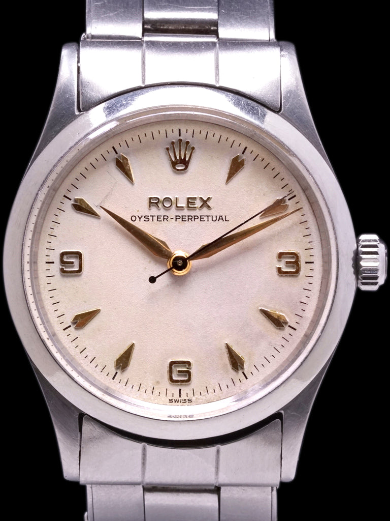 1957 Rolex Oyster-Perpetual (Ref. 6532) Explorer Dial "Flat Case"