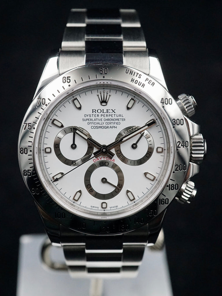 2013 Rolex Daytona 116520 White Dial