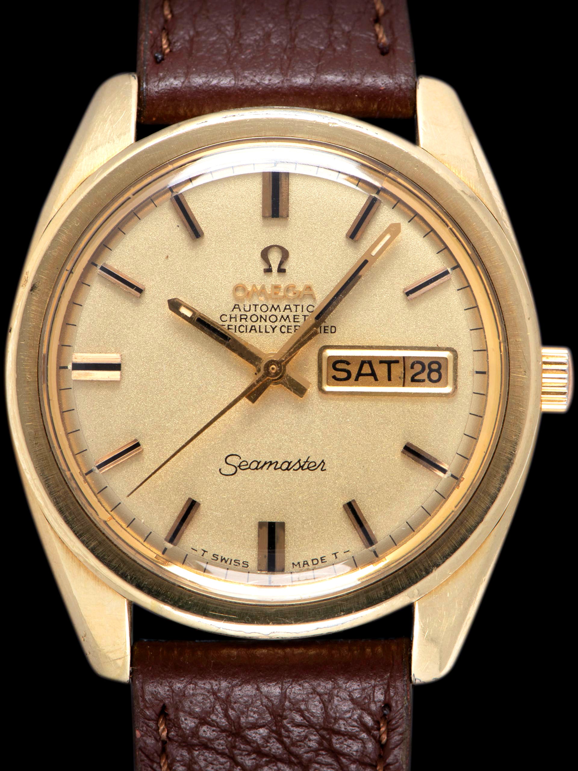 1970 Omega Seamaster Automatic (Ref. 168.023) "Gold Cap" Cal. 751