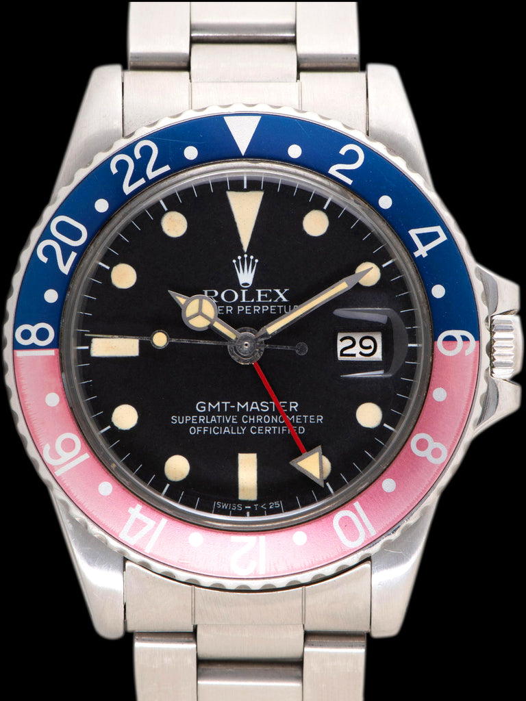 1978 Rolex GMT-Master (Ref. 1675) "Pepsi" Mk V Dial