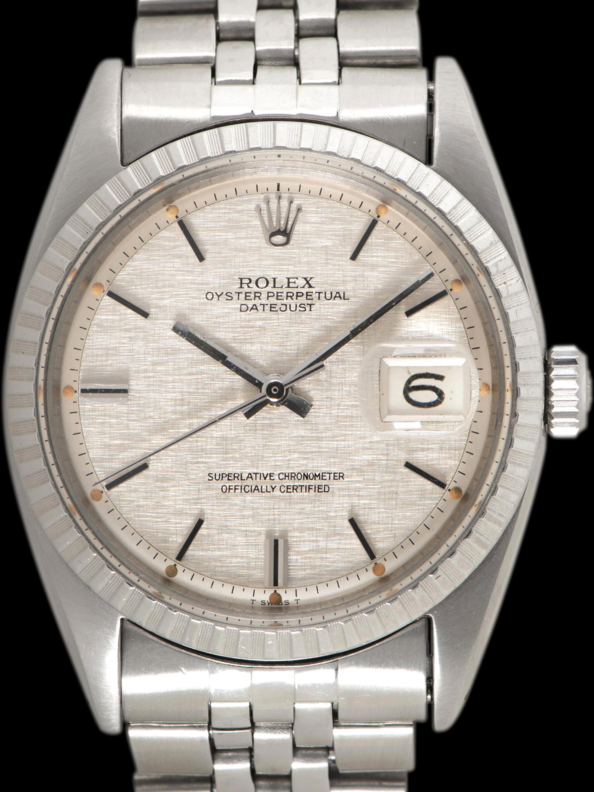 1966 Rolex Datejust (Ref. 1603) Silver Linen Dial