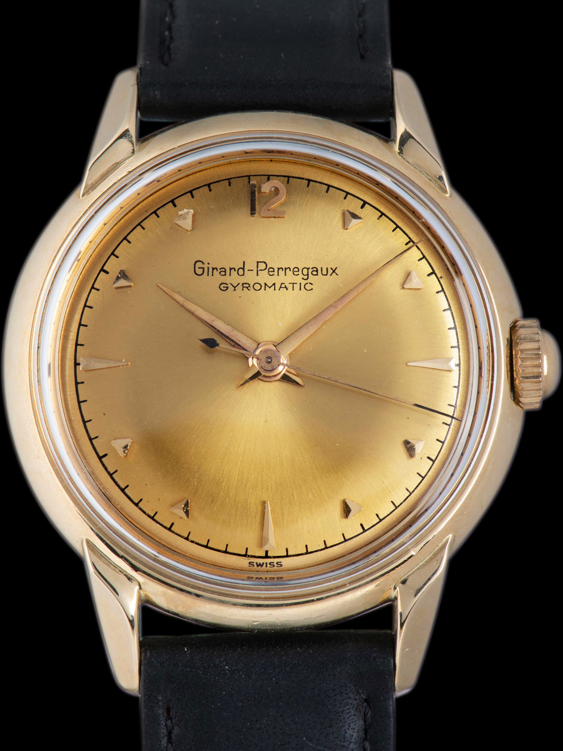 1960s Girard Perregaux Gyromatic 14K YG Cal. 47EU103