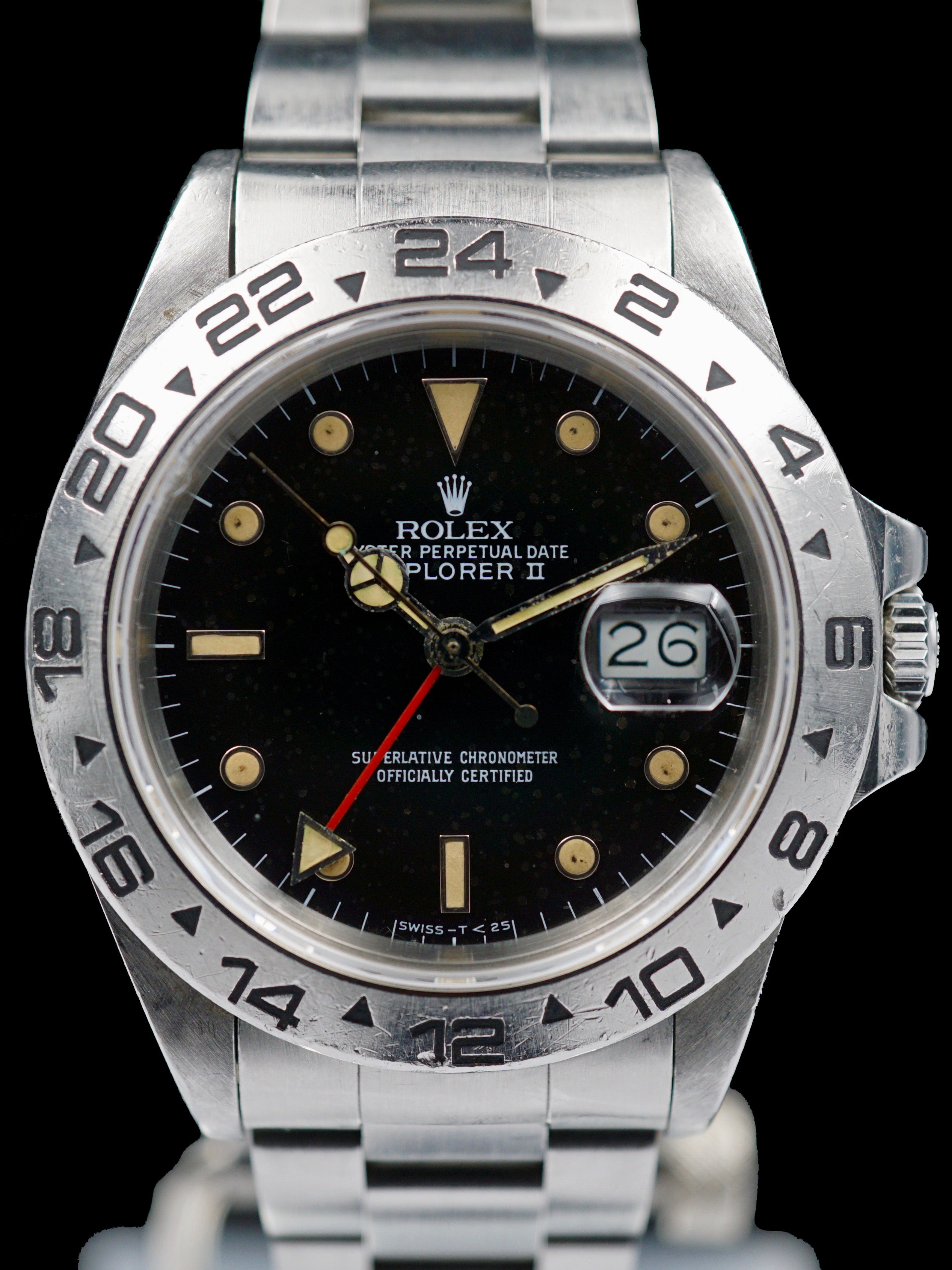 1986 Rolex Explorer II (Ref. 16550) "Super Spider Rail Dial"