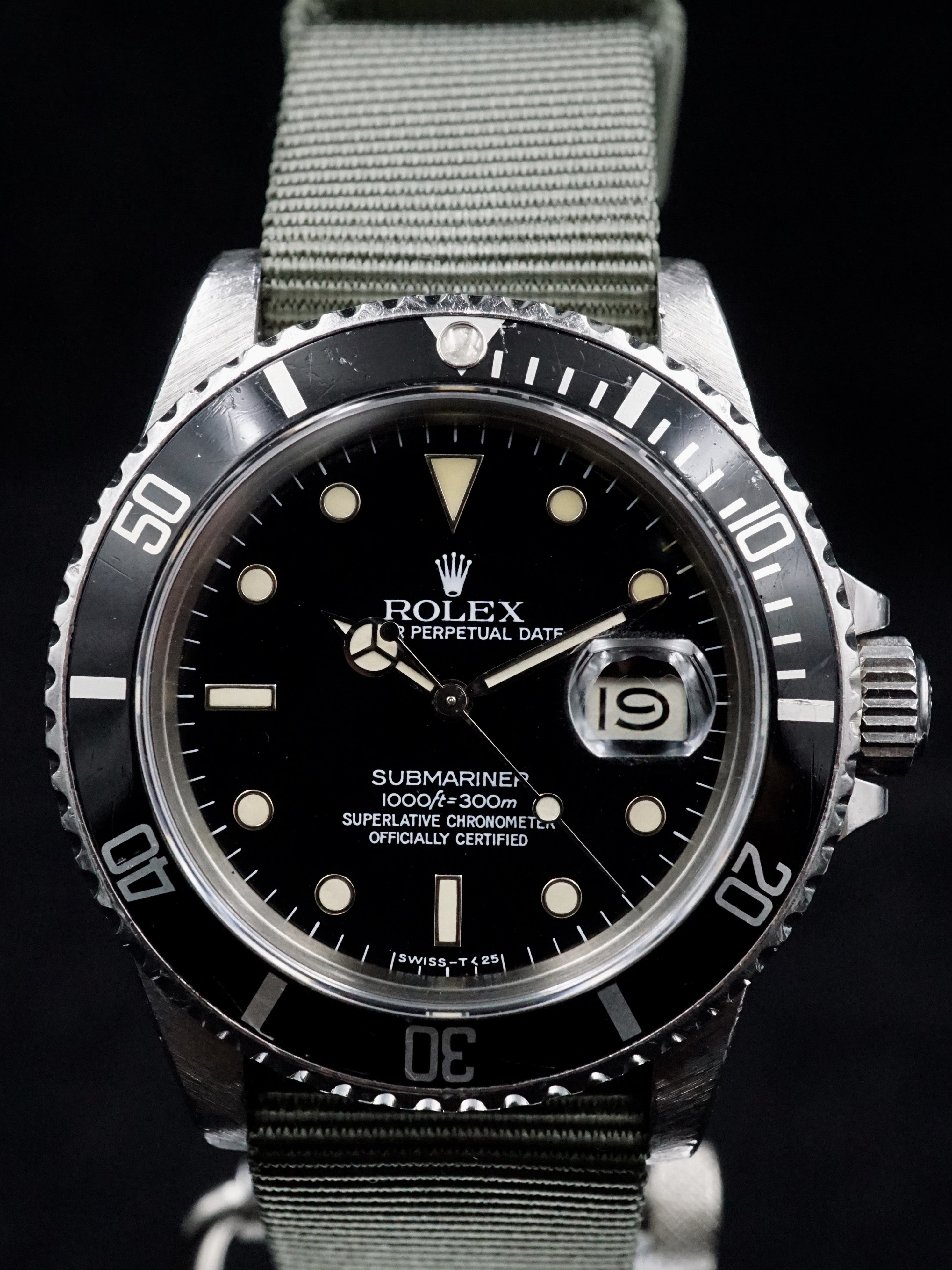 1984 Rolex Submariner (Ref.16800) Spider Dial